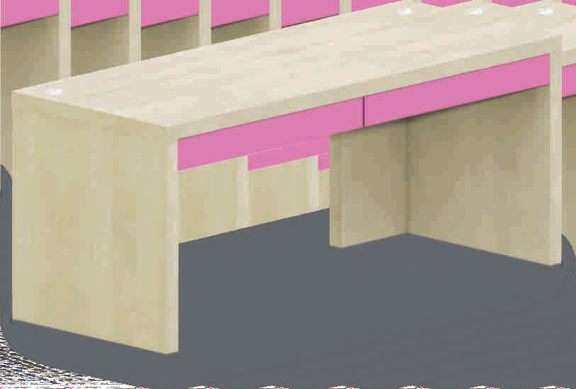 STOLY Rose Pink / Royal Blue Pracovní stoly pro pøedškoláky i pro dìti školou povinné vyrábíme v