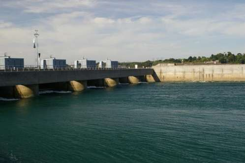 The Rance tidal power