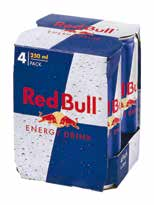 EUR/l 9 zľava do 62% Red Bull 4 x 25 ml bal.