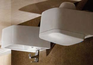 10400555 závesný bidet 555 x 355 x 238 mm 89,90 CUBE STYLE