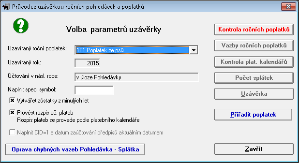 Ztráta vazby na kartu v archivu Z karty pohledávky spustit funkci Pře generování vazeb na archivní roky z menu Pohledávka - Archiv dlužníka.