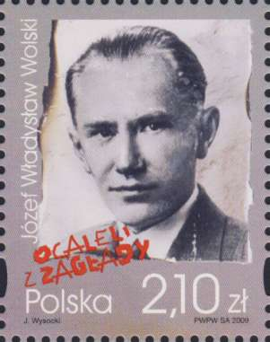 42-44, původně vyda-ná známka k tomuto datu byla 24.2.2009 stažena z pońtovního provozu kvůli ńpatně uvedenému jménu na známce 2,10 zł. Důvod stažení známky je uveden v Syreně č. 171.