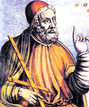 Claudius Ptolemaios (asi 90-168AD) řecký matematik, zeměpisec, astronom, astrolog jeho dílo (Almagest) shrnuje znalosti antiky nezměněno dalších 1400 let základní teze kruh perfektní: pohyb se děje