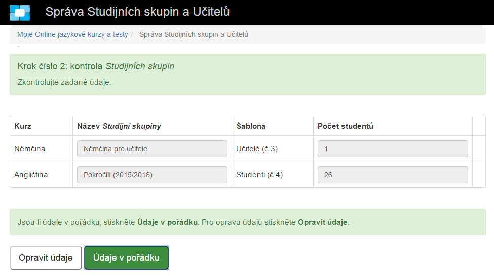 5. Přidělení Licenčních klíčů Učitelům Po