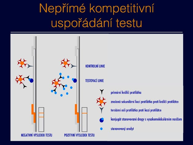 Cílem práce je vytvořit jednoduché, uživatelsky příjemné testy na principu lateral flow immunoassay (LFIA) pro detekci nových syntetických drog