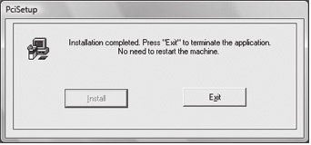 Vyberte možnost Continue Anyway (Pokračovat). Pro dokončení klikněte na Exit (Ukončit) a restartujte počítač.