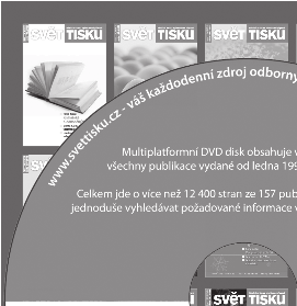 Nabídky, výrobky, služby Svět tisku 11/2007 98 Výkup, repase a prodej polygrafického zařízení tiskařské stroje AD 745, 1992, cena: 2.100.000,- Kč AD 725, 1992, cena: 1.350.