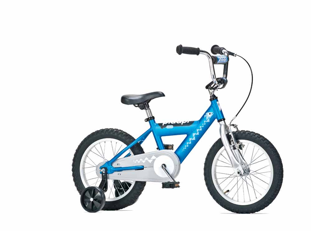 Children bike with steel or lightweight aluminium frame.