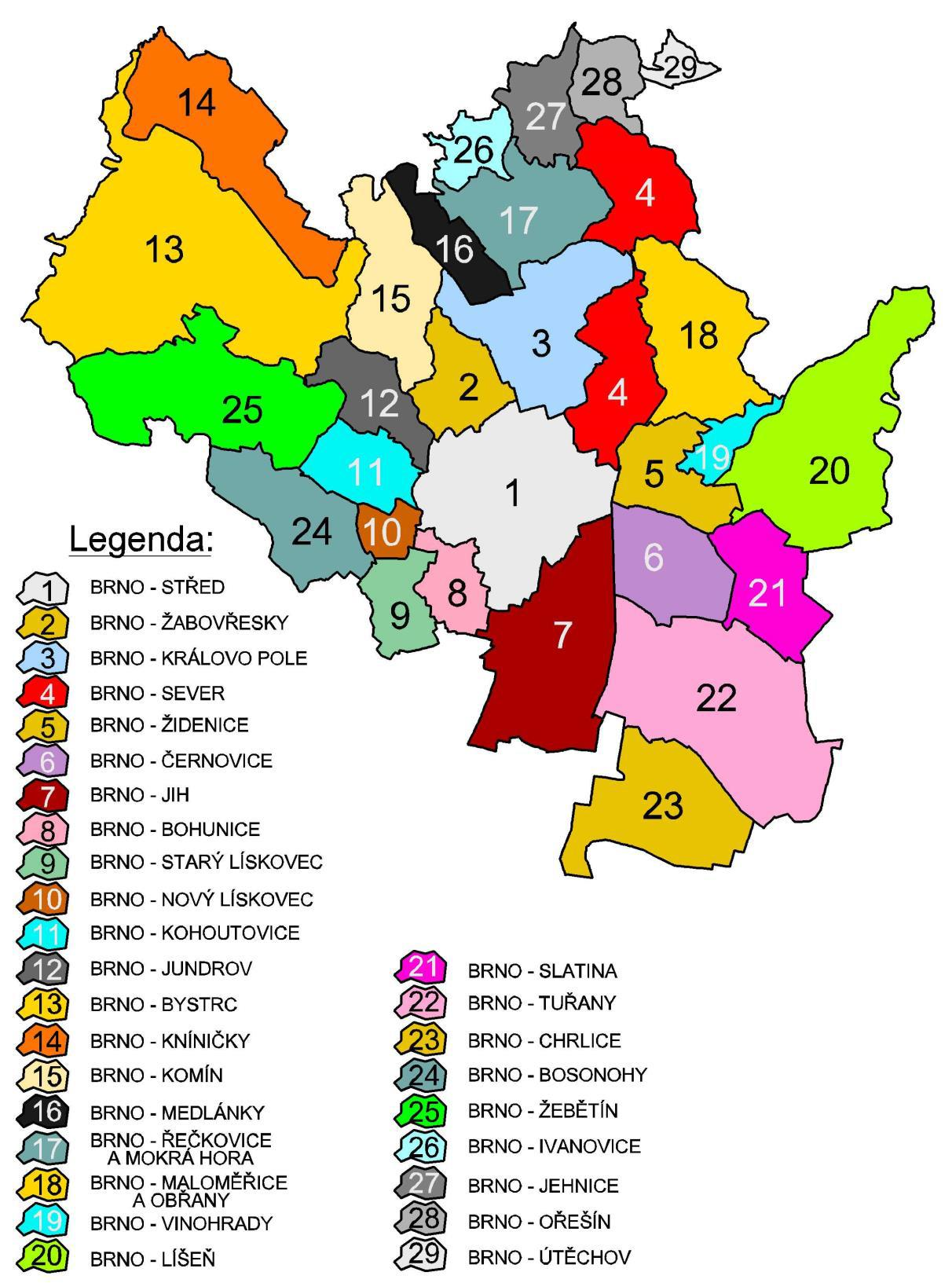 1 Základní údaje o městě Statutární město Brno je počtem obyvatel i rozlohou druhé největší město v České republice.