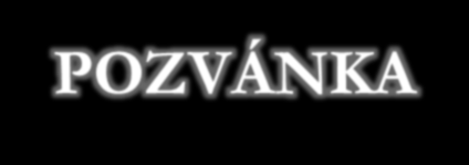 POZVÁNKA