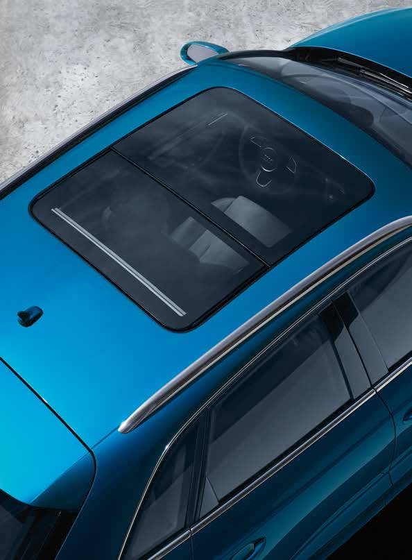 Audi Q3 sport 01 03 02 Detaily, které vyjadřují městskou sportovnost a poskytují ještě více možností pro vytváření individuálního vzhledu.