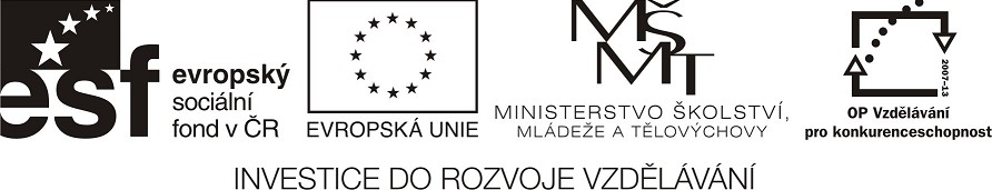 Registrační číslo projektu: Název projektu: Návaznost: Podmodul: Téma: Podnikatelské výpočty Ano Účetnictví Základní účtování u neplátce DPH Dlouhodobý majetek Pracovní list Výpočty účetních odpisů