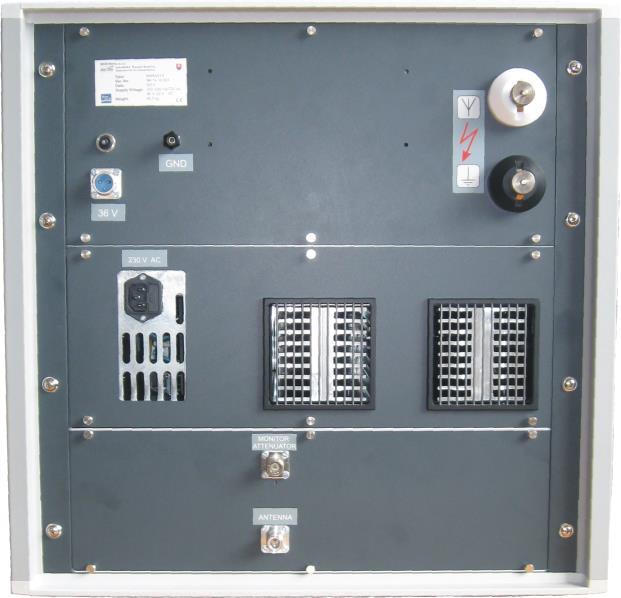 Model RM-01C Diaľkové ovládanie NDB a Markera Núdzový zdroj energie Zariadenie NARASYS je