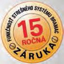 com Záruky a servis Získajte nadštandardnú záruku 30 rokov na mrazuvzdornosť krytiny a 15