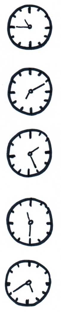 Napiš slovy, kolik je hodin. Vyjádři více způsoby. Wie spät ist es? In? Um? Für?
