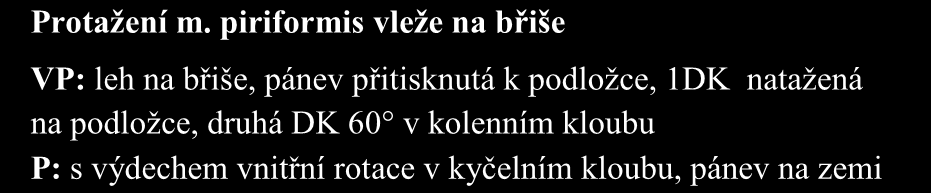 vedle těla ve směru rotace P: s prvním