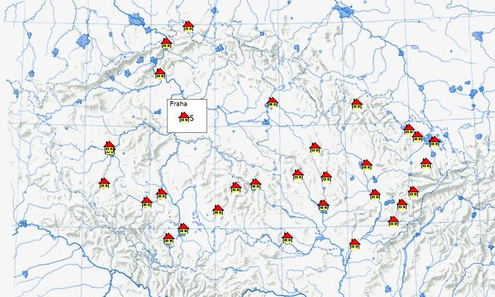 RDP nepřispívající DS Celkový počet HDS v ČR: 102 z toho s RDP komunikuje 58 HDS (57%) Celkový počet