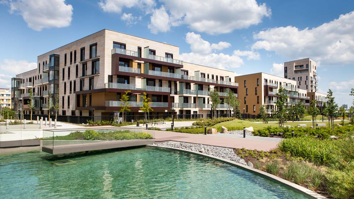 DOKONČENÉ PROJEKTY Rezidenční Park Baarova, Praha 4 Michle Struktura zakázek PSJ v roce 2012 doznala oproti období 2011 jen minimální změn.