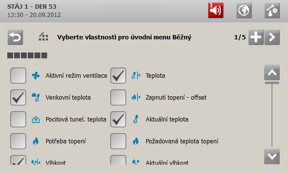 uživatele. Stiskněte Stiskněte Typ uživatele. Servis.