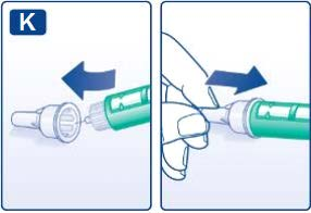 Po každé injekci jehlu vždy odstraňte a FlexPen skladujte bez nasazené jehly. Jinak by mohla unikat tekutina, což může způsobit nepřesné dávkování.
