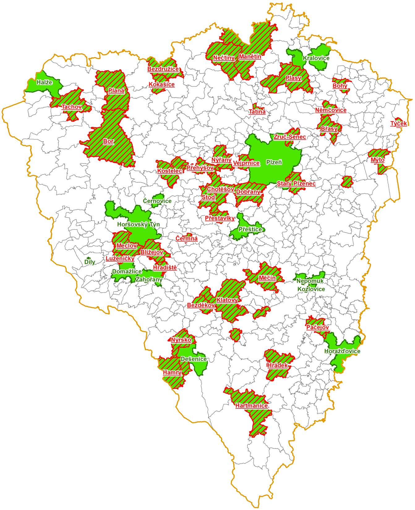 Přehled partnerských smluv obcí stav k 28. 4.