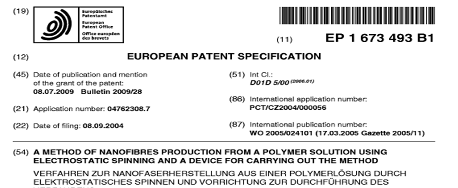 Příklady vyplnění údajů o udělených patentech R25 RX2=A R24 R51 PŘÍKLAD VYPLNĚNÍ ÚDAJŮ Z