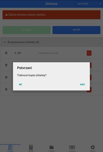 Prostředí obrázek: Po ukončení