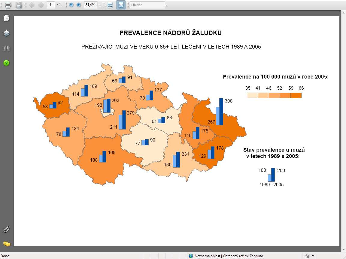 Statické mapy Předem generované výstupy ve formě nepravých kartogramů a kartodiagramů, které lze pouze zobrazit a není možné s nimi nijak manipulovat s výjimkou možného zapnutí a vypnutí