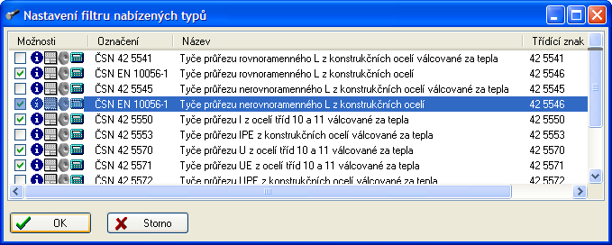 Přesnost valivých ložisek Při výběru z databáze dílů se nyní u valivých ložisek volí také stupeň přesnosti a radiální vůle.