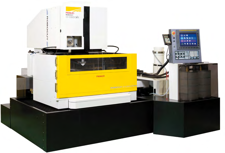 instalace stroje Fanuc Robocut α-c800ib v Evropě Jak jsme Vás již informovali v minulém čísle, společnost FANUC představila novou generaci drátových elektroerozivních řezaček α-cib včetně prvního