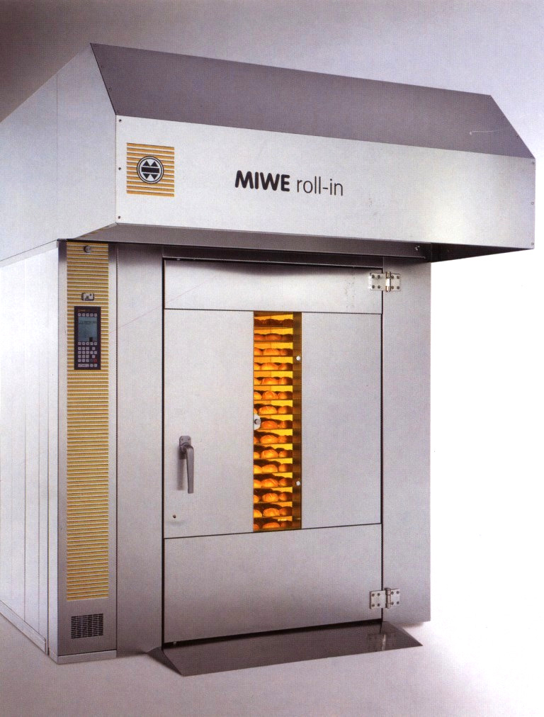 MIWE rotační pece: jedna velká rodina MIWE roll-in existuje v mnoha modelech a variantách s pečnou plochou od 4m² do 24m².