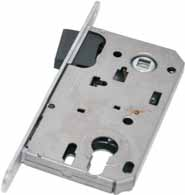 Magnetne enotočkovne ključavnice za lesena vrata Magnetna ključavnica za cilinder 15 18 132 8 85 190 - simetrična ključavnica (uporabna pri