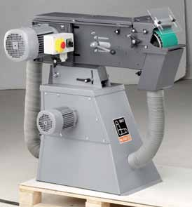 GRIT GI PRÍDAVNÉ MODULY Pásové brúsky GRIT GI 75 2H / GI 150 2H. Základné vybavenie pre priemyselné pásové brúsenie: pásové brúsky GRIT GI.