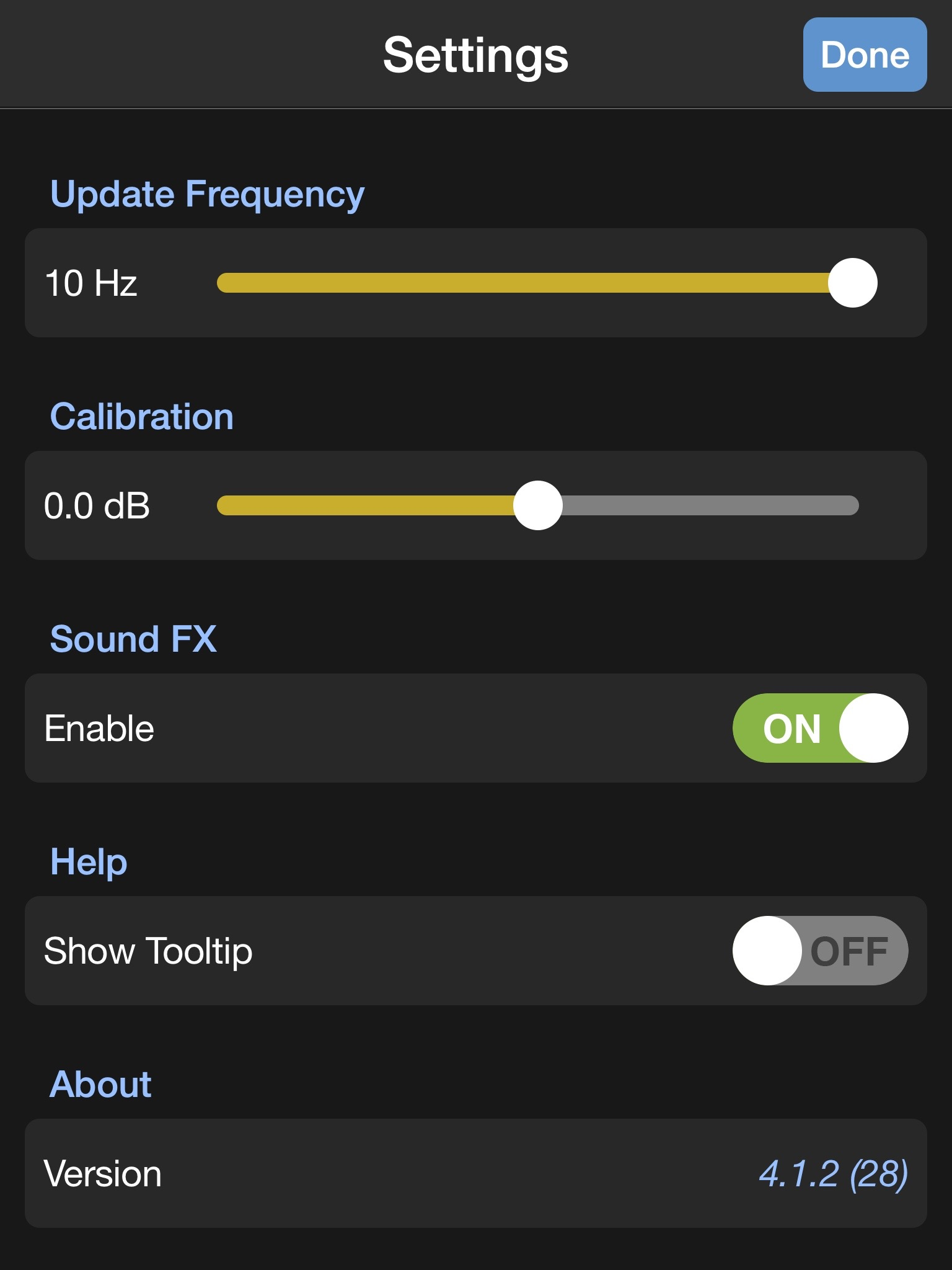 1.1.2 Teslameter 11th Aplikace Teslameter 11th je k dispozici pro operační systém ios.