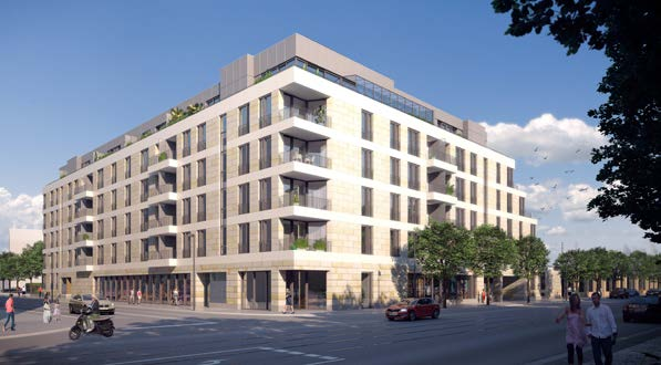 Immo Dresden GmbH Residenz am Zwinger LOKALITA Ostra-Allee/Hertha-Lindner-Strasse / Am Queckbrunnen Drážďany POČET