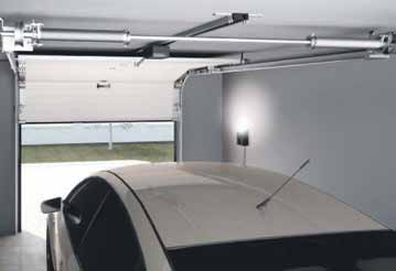 Rolovací vrata Podmínkou pro instalaci rolovacích vrat je dostatečný prostor pod stropem pro umístění navíjecí osy zakryté pohledovou schránkou.