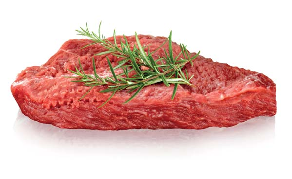Tenderizer na maso HANDY snadno prokrojí plátky hovězího, telecího, vepřového i jehněčího masa.
