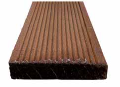 Dřevo je velmi tvrdé a má dlouhou životnost díky vysoké hustotě a obsaženým látkám.tyto olejnaté obsažené látky mohou být během první fáze vystavení povětrnostním podmínkám vyplaveny deštěm.