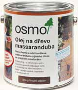 S terasovým olejem OSMO COLOR na Massarandubu můžete dřevo na dlouhou dobu opticky zhodnotit.