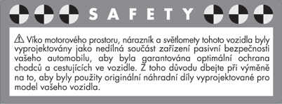 ZAVŘENÍ Postupujte takto: držte víko jednou rukou, druhou rukou uvolněte podpěrnou tyčku C obr.