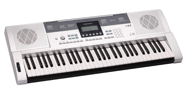 Medeli M12 61 kláves 32 hlasů digitální keyboard s pouzdrem
