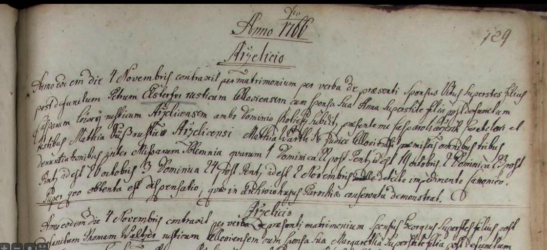 2. generace Vít Elsterfl, nar. 1738 sňatek 1766 manželka Anna, dcera Kašpara Levého ze Střelic syn Petra Elsterfla a Marie Anny, sedlák Děti: Josef, nar. 17.8.1772 Dorothea, nar. 17.2.1775 Margaretha, nar.