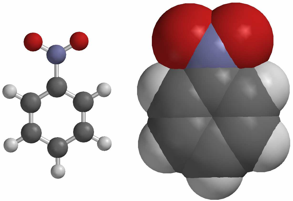 8. Porovnejte materiální modely molekul cyklohexylaminu a anilinu.