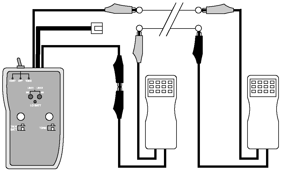 6. Vložení (výměna) baterií (oba přístroje) K napájení obou přístrojů potřebujete 2 baterie (9 V). Tyto baterie nejsou k přístrojům přiloženy.