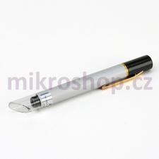 Tužkový mikroskop PEAK Kapesní mikroskop pro práci v terénu Jasný obraz, široké zorné pole, nízká hmotnost.