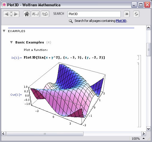 UTB ve Zlíně, Fakulta aplikované informatiky, 2009 32 výsledek lze poté otevřít ostatními uživateli pomocí Mathematica Playeru i bez nutnosti instalace prostředí Mathematica.