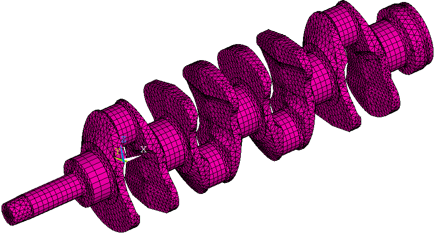 VÝPOČETNÍ MODEL PRO KONTROLU ÚNOSNOSTI HLAVNÍCH A OJNIČNÍCH LOŽISEK hlavních ložisek použit model základního hydrodynamického ložiska s 3D přístupem řešení Reynoldsovy rovnice. 4.