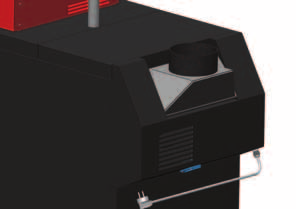 Kotel ATTACK PELLET 30 Automatic Plus lze doobjednáním vybavit šnekovým podavačem paliva (1,5 m),