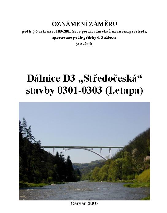 2. Aktuální stav přípravy 06/2007 resp.