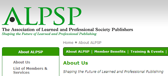 http://www.alpsp.org/ 110522 ALPSP was formed in 1972.
